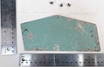 Silvertone U1 Dolphin bronze electric guitar cavity cover - Danelectro 1961