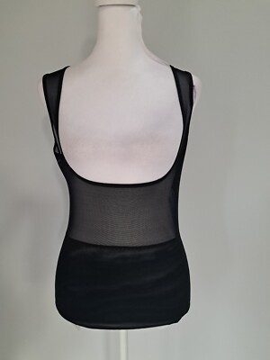 Body Shaper Kymaro Solo Top Nero Taglia Piccola (S) - Nuovo Con Etichette
