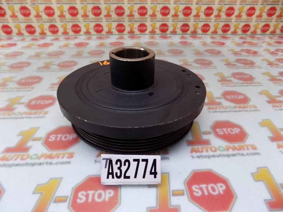 2003-2009 TOYOTA 4RUNNER HARMONIC BALANCER CRANKSHAFT PULLEY 13407-50090 OEM - Image 4 of 4