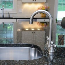 Labrador Blue Pearl Küchenarbeitsplatte Syenit Granit Marmor poliert 60 cm