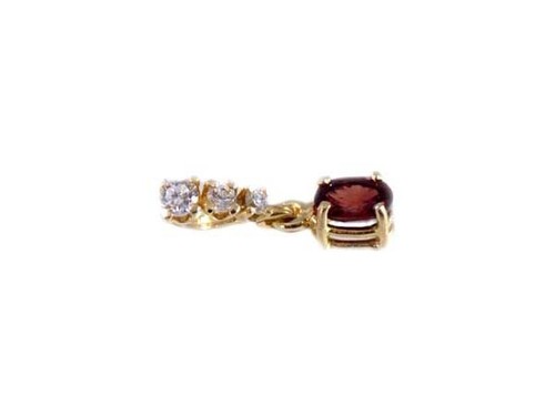 19thC Antique ¾ct Perfect Siam Ruby+14kt Gold Pendant Medieval Enemy Peace Maker - Picture 11 of 11