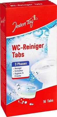 Jeden Tag WC-Reiniger Tabs 16 Tabs 320g