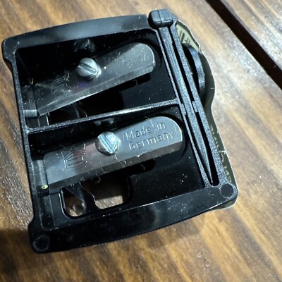 Avon Dual Pencil Sharpener  With Adaptor  Steel Blades German Made 2015