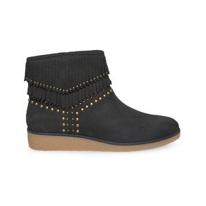 ugg fringe ankle boots