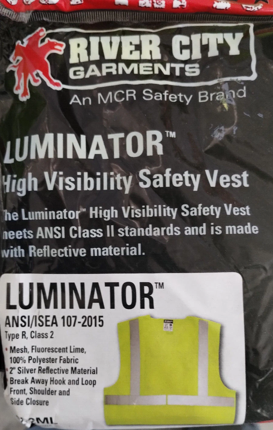 LOT OF 33 MCR Safety CL2ML High Visibility Vest Unisex LARGE XL AND 2X NEW image 6