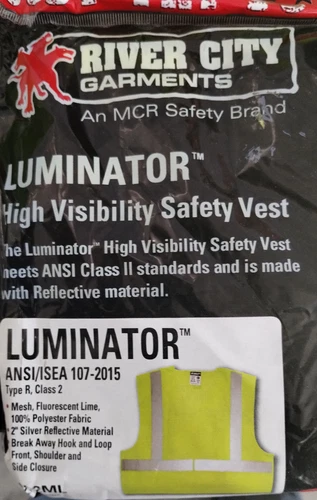 LOT OF 33 MCR Safety CL2ML High Visibility Vest Unisex LARGE XL AND 2X NEW image 6