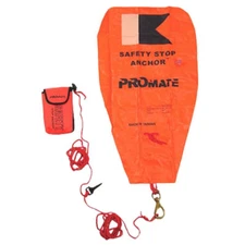PROMATE SAFETY FLOAT STOP ANCHOR DIVE MARKER RESCUE SCUBA GEAR, NEW SA050