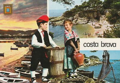 11117 postcard postcard COSTA BRAVA ESPANA