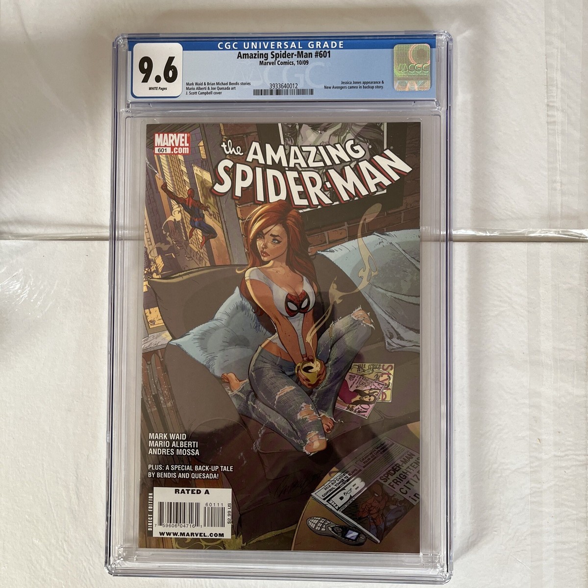 kj ページ　SCO-61/CG Amazing Spider-Man 601 CGC 9.6 J Scott Campbell Cover | eBay