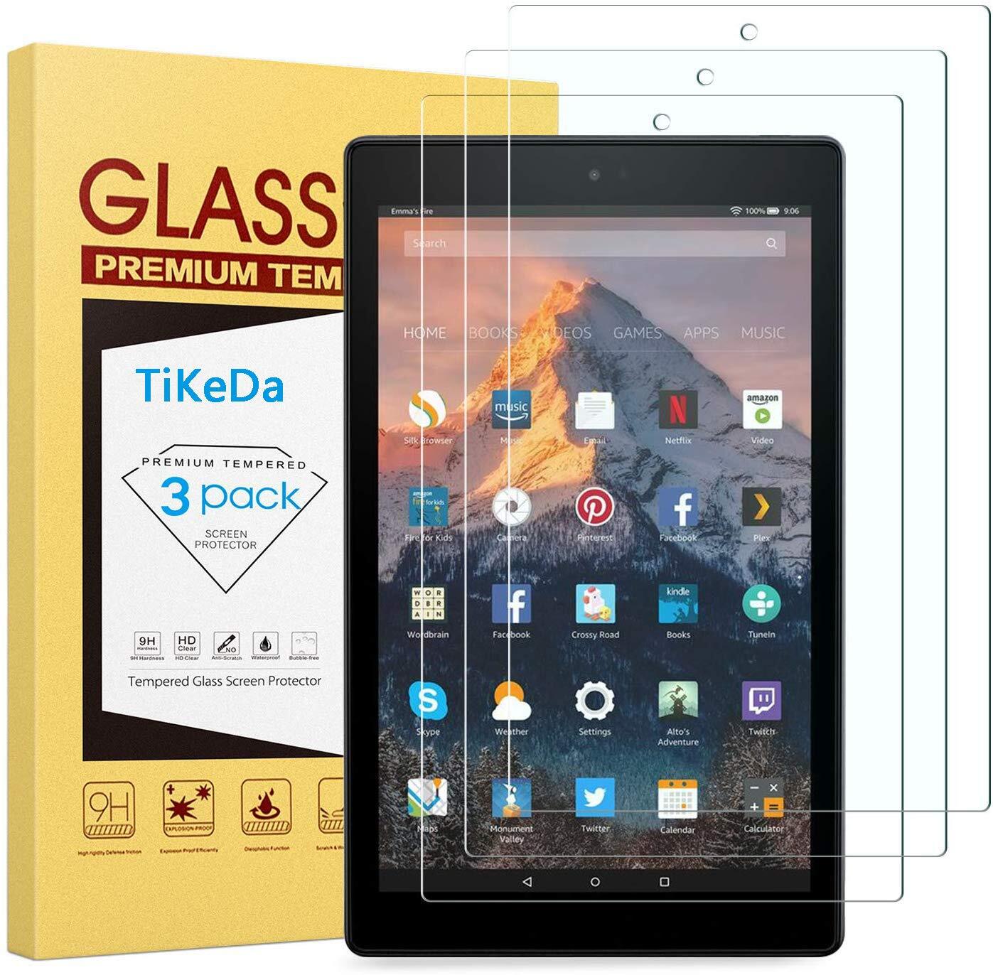 (3 Pack) Screen Protector for Fire HD 10 2019 10.1 inch (9th and 7th Generati...