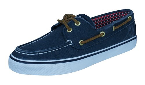 sperry canvas deck shoes