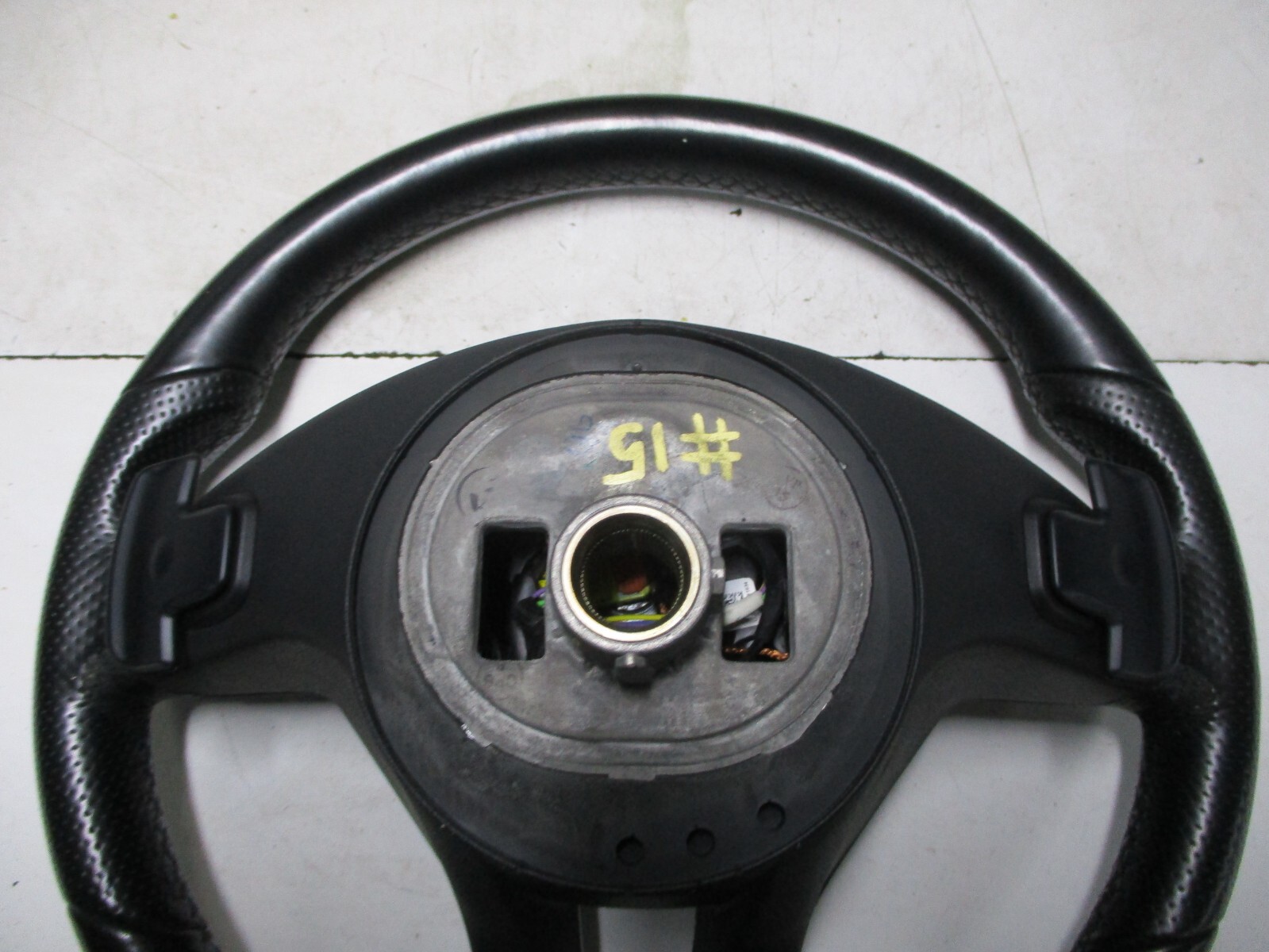 Mercedes E220 W212 Steering Wheel A2184600618 Black Leather Paddle 2014