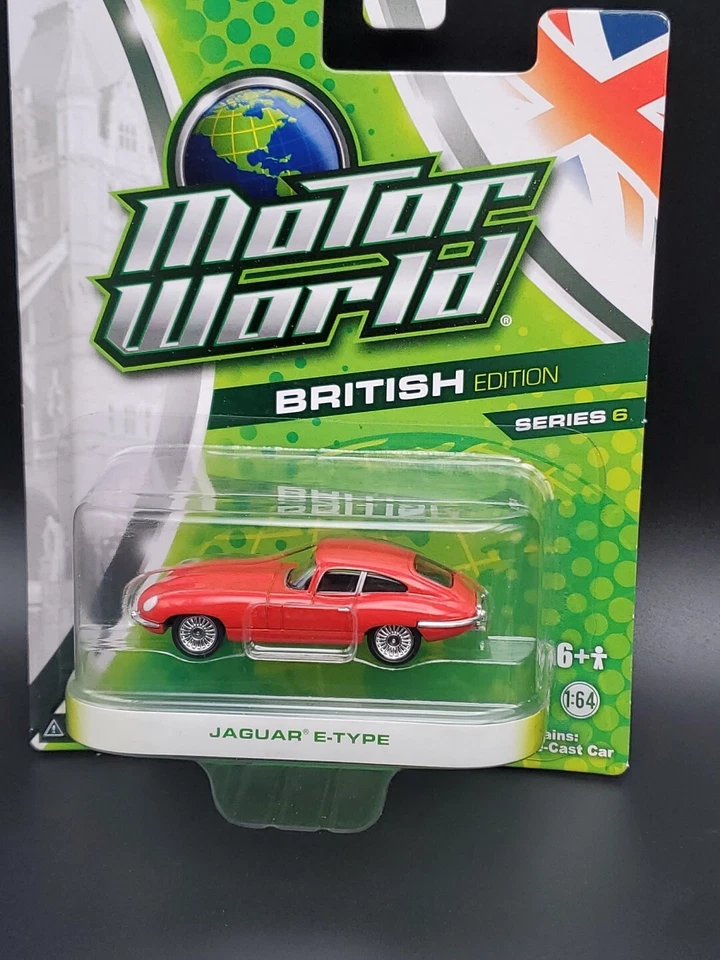 Красный Greenlight Motor World Jaguar E-Type британское издание - Изображение 4 из 4