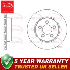 Apec Front Brake Disc Fits Jeep Liberty Dodge Nitro 2.8 CRD 3.7 #1 52109938AB