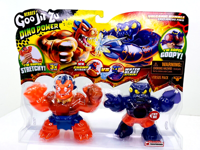 goo様 NIP Heroes Goo Jit Zu Dino Power Volcanic Rumble Redback Spider