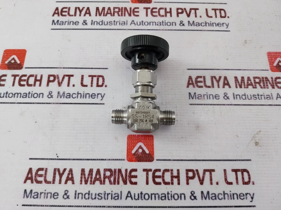 Swagelok SS-1RS4 Stainless Steel Integral Bonnet Needle Valve 5000 Psig - Image 2 of 4