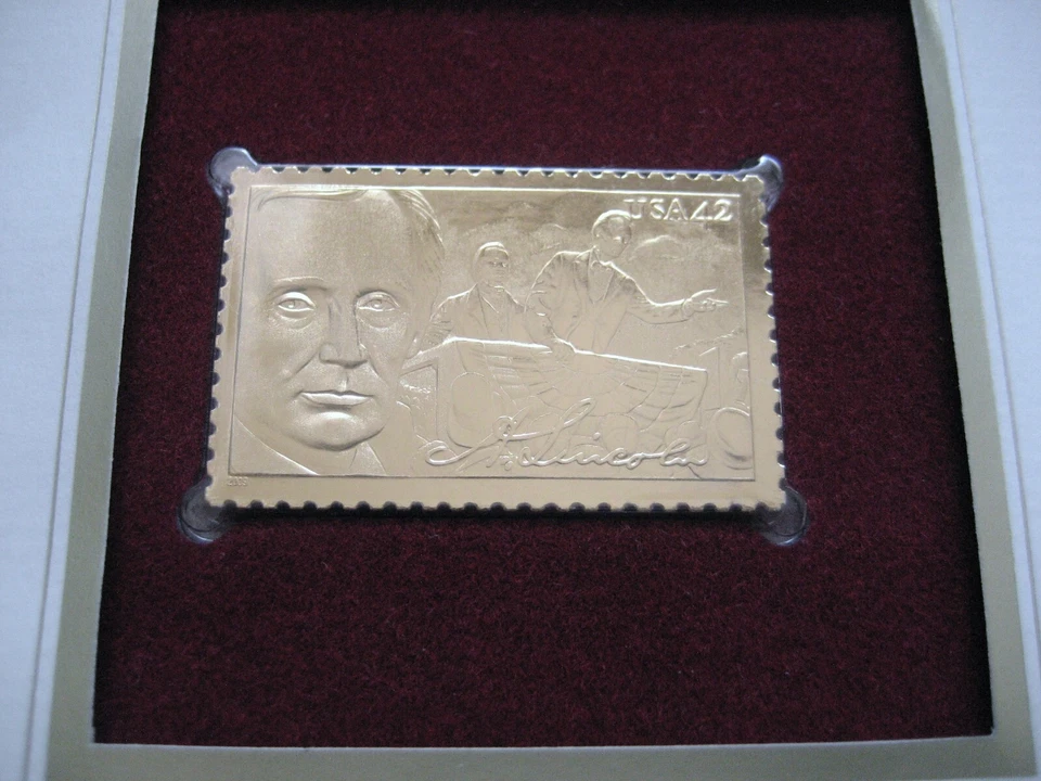 USPS FDC 2009 - Abraham Lincoln Foto 2 de 3