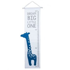Midwest-CBK Giraffe Applique Growth Chart Blue Giraffe 