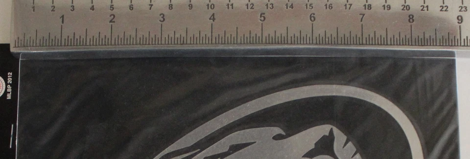 Licensed NCAA Vinyl Window Decal University of Missouri Chrome Tiger Logo - Image 3 of 4