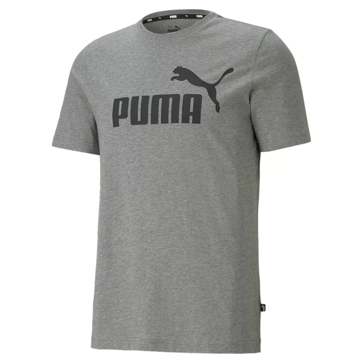 Puma Mens Cotton T-Shirt Casual T Shirt Essential Logo Shirt Short Sleeve  Tops | eBay | Sport-T-Shirts