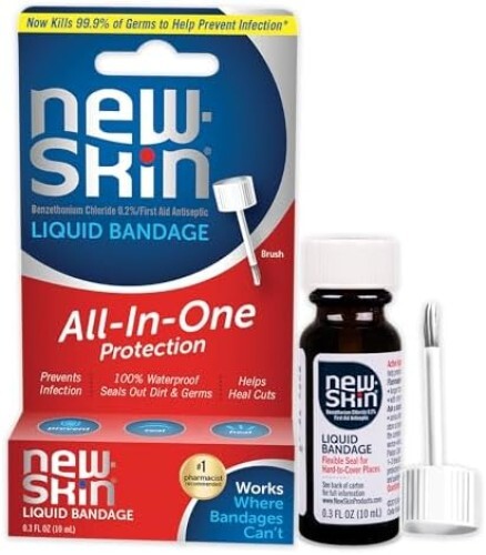 New Skin Liquid Bandage for Cuts and Minor Scrapes, 0.3 Ounce free shipping