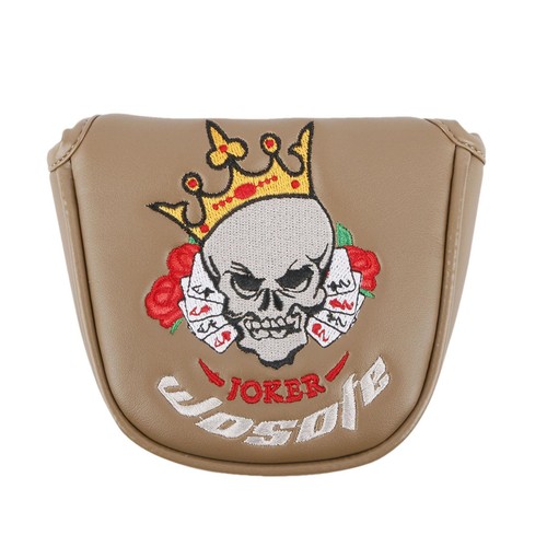 Golf Putter Cover Magnetic Closure PU Leather Golf Putter Headcover Golf Accesso - Picture 17 of 18