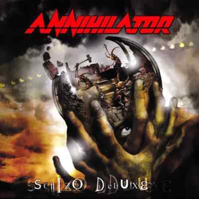Annihilator   Schizo Deluxe CD 2005 Thrash Metal Jeff Waters Canada