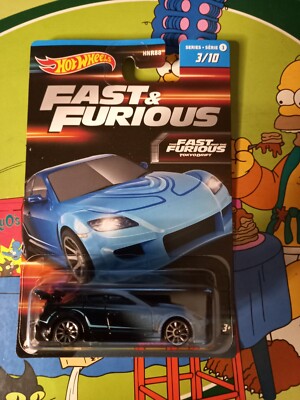 HOT WHEELS 2023 FAST & FURIOUS 1995 Mazda RX-7 *1/5 Dominic