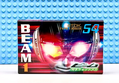 TDK  BEAM  1  54   VS I    TYPE I     BLANK CASSETTE TAPE (1) (SEALED)
