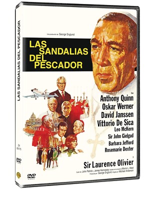 In den Schuhen des Fischers- Anthony Quinn, Sir Laurence olivier- DVD  Dt. Ton