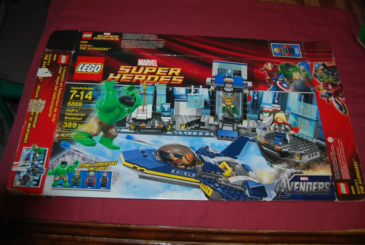 Lego avengers hulk's helicarrier breakout 2025