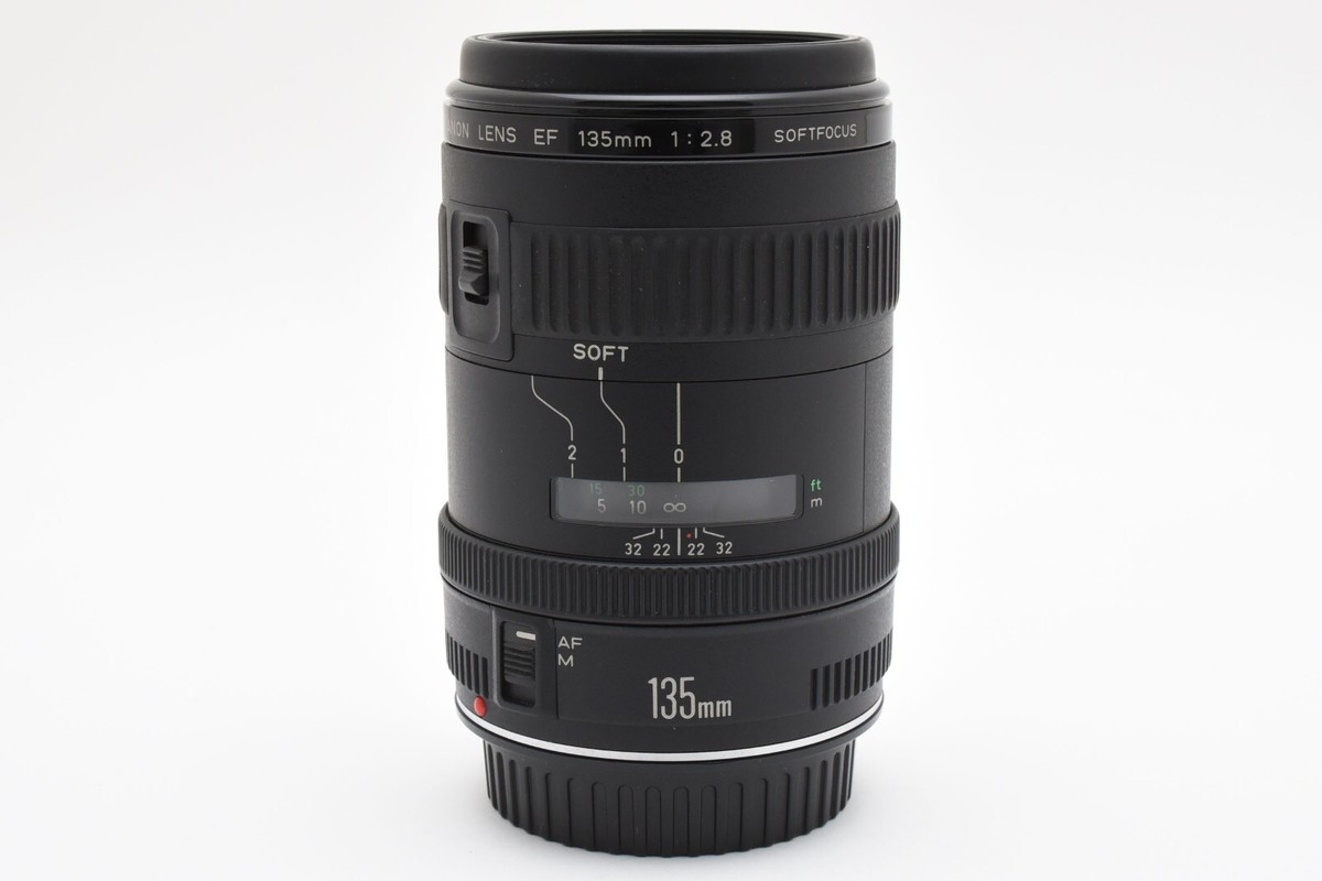 Near Mint++] Canon EF 135mm f/2.8 Soft Focus Lens w F/R caps