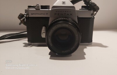 Pentax Honeywell Spotmatic F ASAHI OPT + SMC takumar f 1.8 55mm