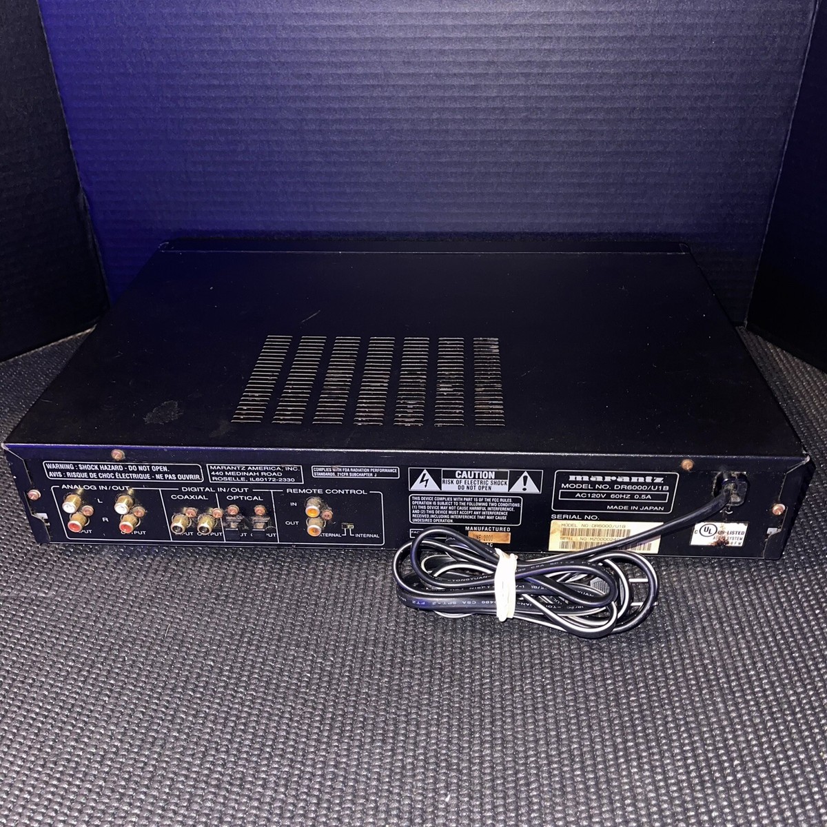 【teruhisa_s】marantz CDレコーダーDR6000 Marantz DR6000 | zStereo