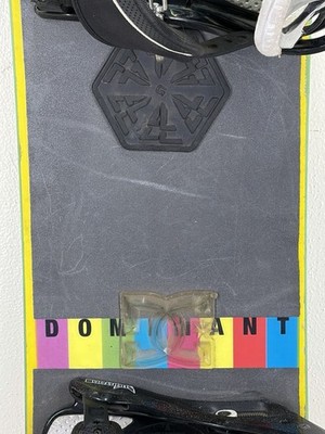 Burton Dominant Snowboard 138 Burton Freestyle Bindings Stomp Pad