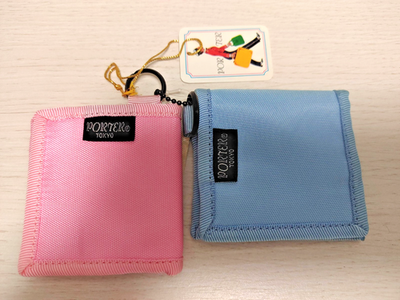 #ad PORTER LOVE amp; PORTER Coin Case Purse Set 2 Discontinued Light Blue Pink Unused $135.00