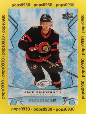 Jake Sanderson, Ottawa Senators, 2023, UD Ice, rookie, #108