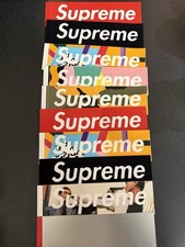 SUPREME BOX LOGO STICKERS assorted brand new sb tee lot of 10 128