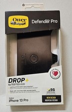 New Authentic Black Otterbox Defender Holster / Kickstand iPhone 13 Pro Max