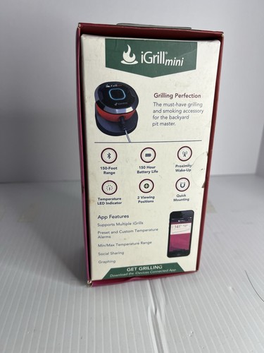 iDevices iGrill Mini Bluetooth Smart Meat Grilling Thermometer - Picture 2 of 15