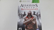 Assassin's Creed Brotherhood - XBOX 360 - Instruction Manual Only
