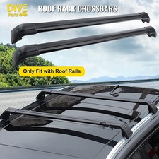 Fits For Nissan Kicks 2024 2025 Roof Cross Bar Curt Roof Rack Cross Rails Black