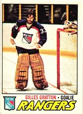 Gilles Gratton 1977-78 O-Pee-Chee #207 New York Rangers