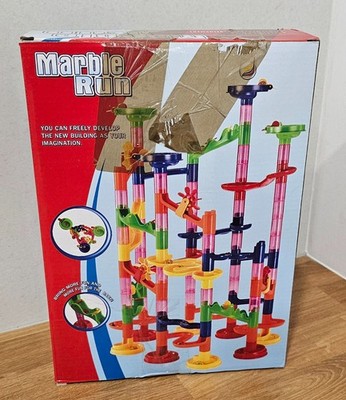 Kugelbahn Murmelbahn Konstruktionsbahn bunt 120 Teile Kugelbahn Spielzeug  8267