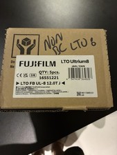 5 Pack - FUJI ULTRIUM LTO 8 new  no barcoded 
