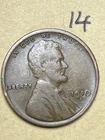 1910-S LINCOLN WHEAT CENT, low mintage date, "Fine" condition #14