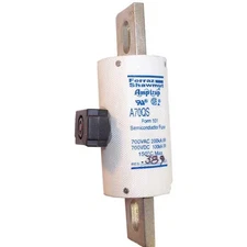 Mersen A70qs300-4Il Semiconductor Fuse, 300A, Fast-Acting, 700V Ac, Bolt-On