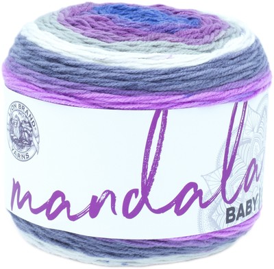 Lion Brand Mandala Baby Yarn-Magic Moon - 3 Pack