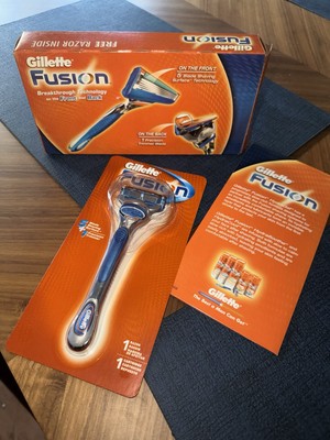 RARE 2005 Gillette Fusion 1 Razor w/ 1 Cartridge 5 Blades Mail Away Version NOS
