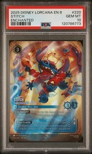Ravensburger Lorcana Stitch - Experiment 626 Enchanted 220/204 PSA 10 EN